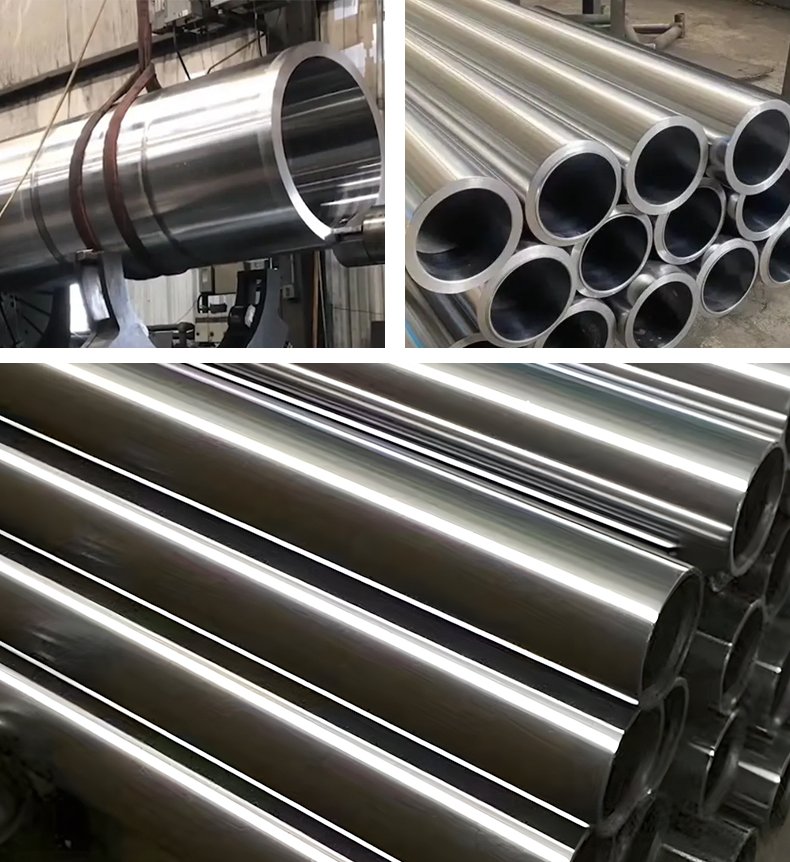 ST52 ID Honed H8 Hollow Chrome Plated Rod