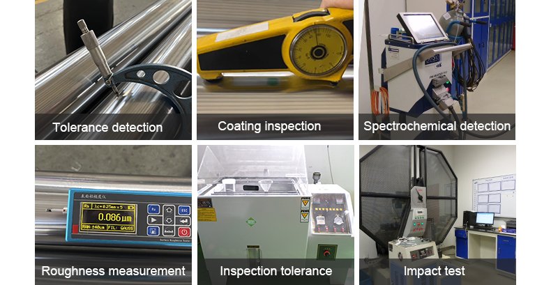 Chromed Rod Quality Inspection Process